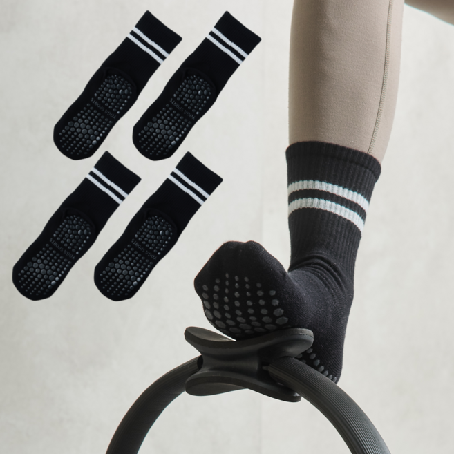 핏살녀 필라테스 요가 양말 4켤레
