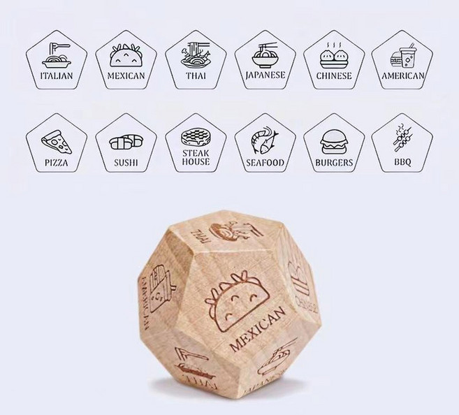 그녀의 그분용 커플 선물 아이디어 음식 결정 게임 아내 발렌타인 크리스마스 데이 남편 생일, 3