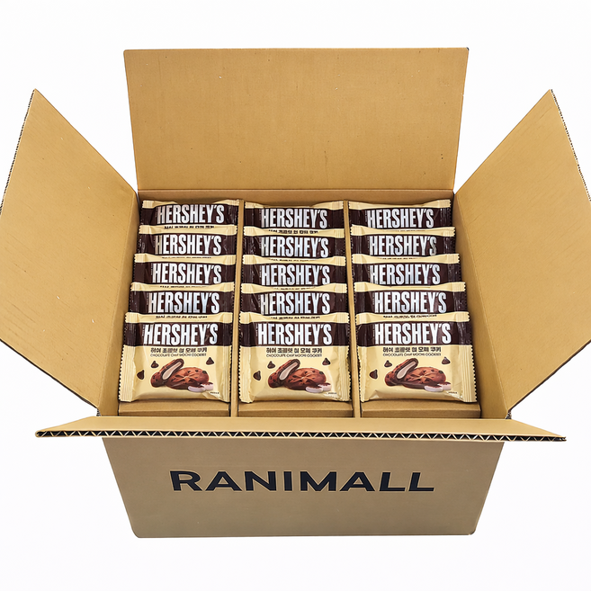 허쉬 쫀득쿠키 모찌 초코쿠키 30개 1BOX