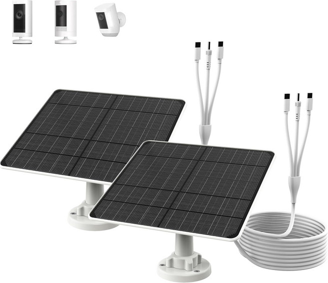 스마트폰 파워 뱅크 소형 기기용 USB 포트 충전이 가능한 폴더블 태양광 패널 충전기2pcs 6W, S20W