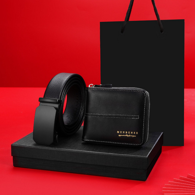 REZENZI 럭셔리 벨트&지갑 선물세트