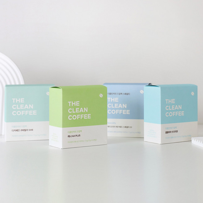 더클린커피 초신선 드립백 커피 (12g X 6개입), 에티오피아 예가체프, 12g