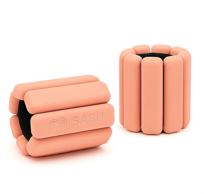 SABU 중량밴드 모래주머니 손목 발목 아령, 0.5kg, 피치