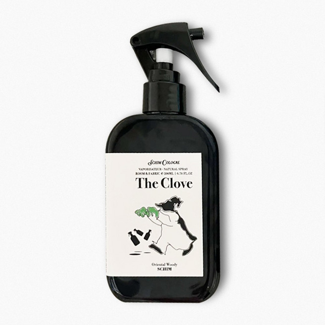 스침 섬유 공간 향수 더클로브, 1개, 200ml