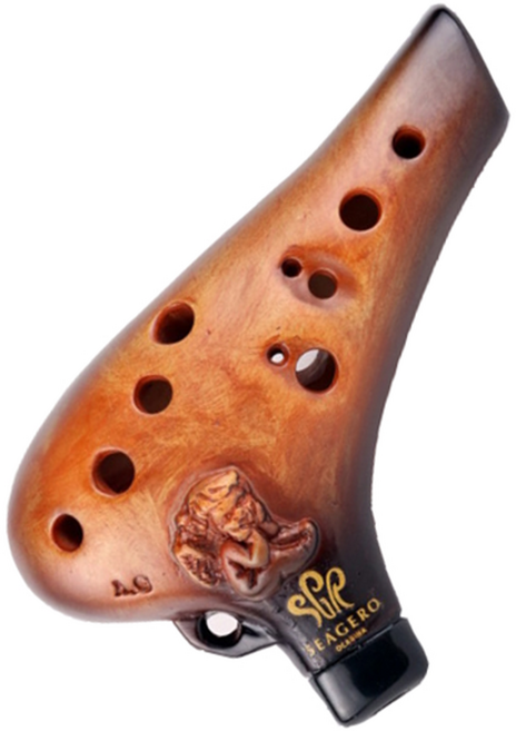 (구매Gift) 세계로본 오카리나도자기 천사 오카리나 알토C 운지편한 OCARINA 연주자용 오카리나 지도자용 오카리나, 앤틱, 1개