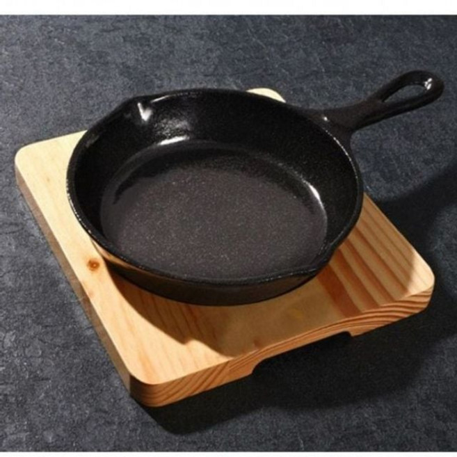 무쇠 스테이크팬 원형 주물팬 굽기팬 21cm 후라이팬 무쇠후라이팬