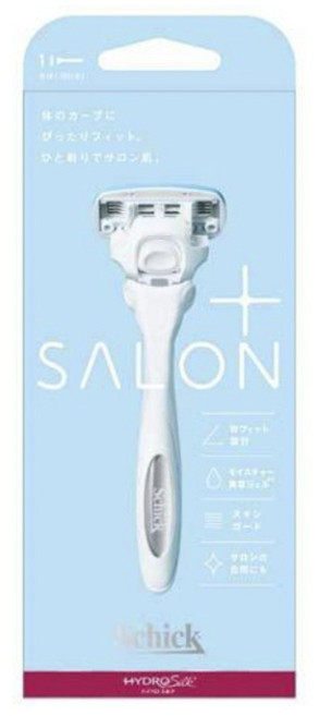 Schick 舒適牌 Hydro Silk 沙龍Plus 含刀架刀片, 1個