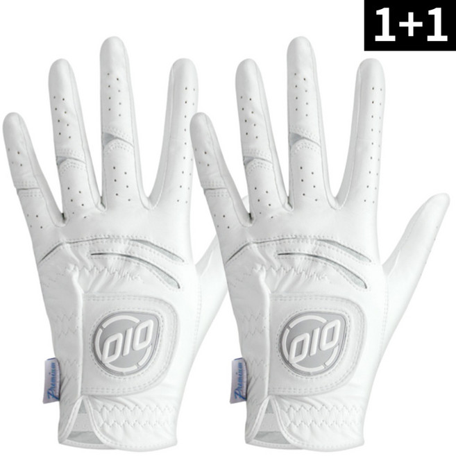 1+1 OIO 오아이오 천연양피 프리미엄 골프장갑, 1개