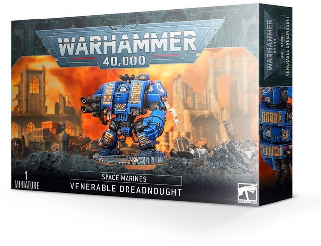 Warhammer 40k Space Marines Venerable Dreadnought 星際戰士神聖無畏機甲, 1個