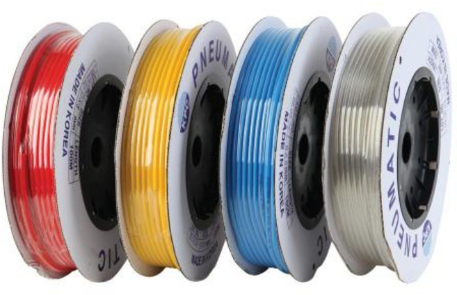 코리아뉴매틱 우레탄직관호스 12*8(100M)투명, 1개