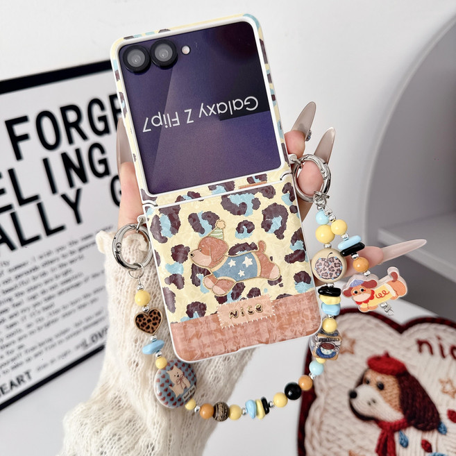 얌코 휴대폰케이스 갤럭시 z플립5 z플립6 z플립7 맥세이프 낙상 방지 핸드폰케이스 닥스훈트