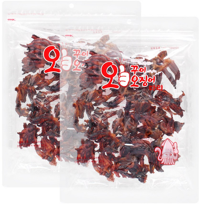 오꾸이 오징어다리, 155g, 2개