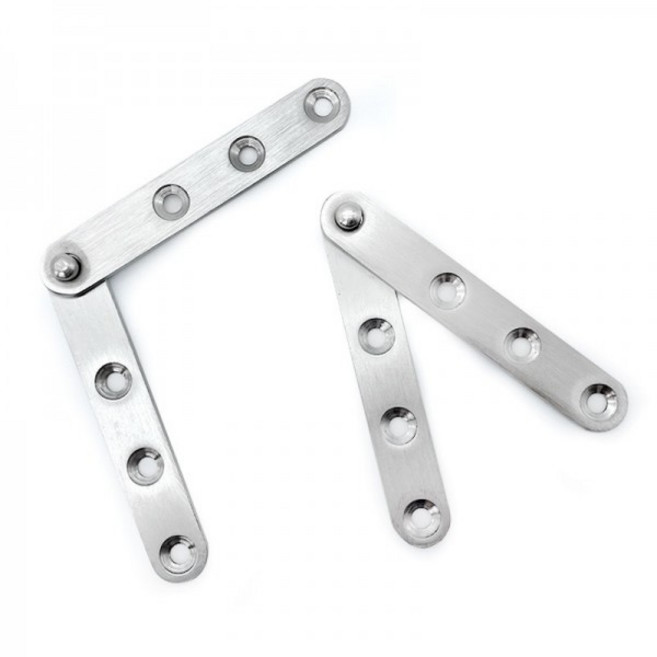 아이베란다 스텐 피벗힌지 360도 회전 경첩 2개1세트, 1개