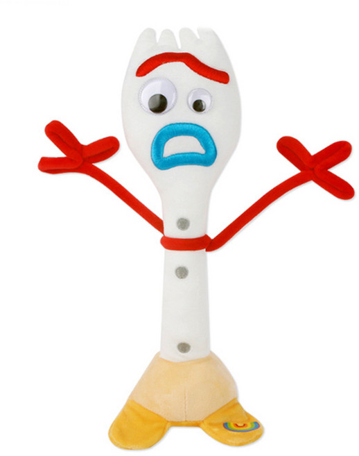 캐릭터 디즈니 토이스토리 포키 애착 중형 인형, 1개, 화이트, 30cm