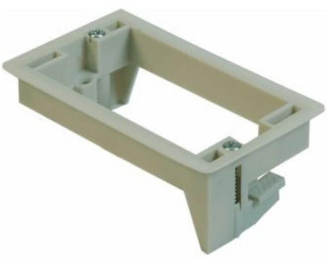 케이가젯[본사직영] QS01-SH 석고보조대 특허품 매입서포트 석고보드 콘센트 스위치 배선기구 20개입, 1개
