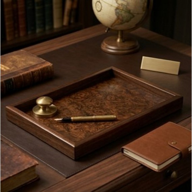 파보리테 악세사리 소품 패턴 트레이 쟁반, 다크스모키