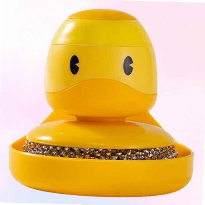 수세미 오리 세제펌핑 주방, 수세미5p