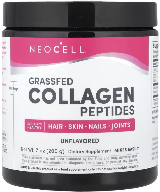 몸관리하세요 겨울입니다 NeoCell 목초 사육 콜라겐 펩타이드 무맛 200g(7oz) 특별관리진행, NeoCell목초사육콜라겐펩타이드무맛200g7oz, 200g, 1 - 쿠팡