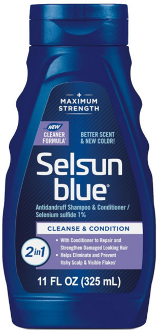 셀선블루 비듬 샴푸 2 in 1, 1개, 325ml