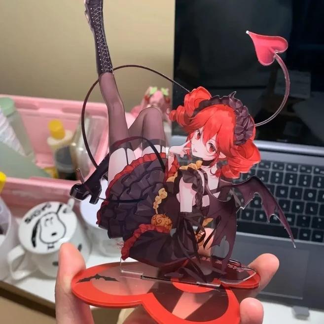 새로운 카사네 테토 아크릴 스탠드 피규어 하츠네 미쿠 프로젝트 디바 애니메이션 주변기기 섬세한 공간 장, 02 1