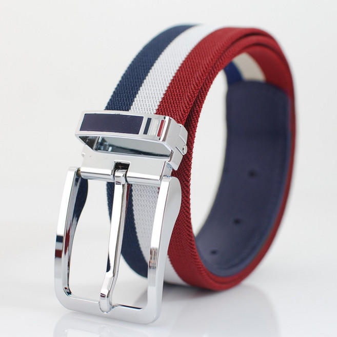 카시니 이탈리아 천연 통가죽 스판 벨트 남성 여성 골프 스포츠 라인 편한 허리띠 (CSBTSP001) <국내생산>