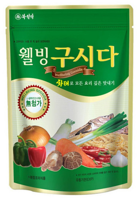 웰빙구시다 (500gx5개)황태조미료 멸치, 500g, 5개