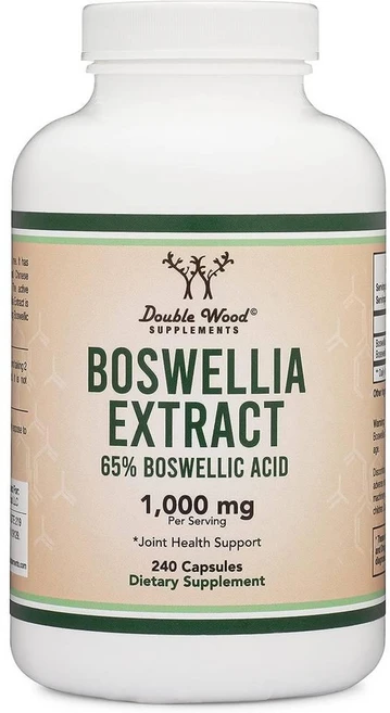 더블우드 보스웰리아 추출물 1000mg 캡슐 Double Wood Boswellia, 1개, 240정 - 쿠팡