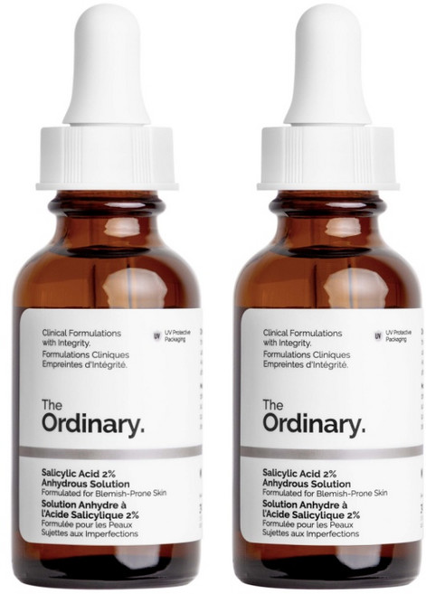 The Ordinary 2%水楊酸無水精華液，調理瑕疵平衡油脂，展現健康光采, 2個, 30ml