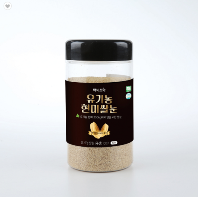 바비조아 유기농 현미 쌀눈, 1개, 300g