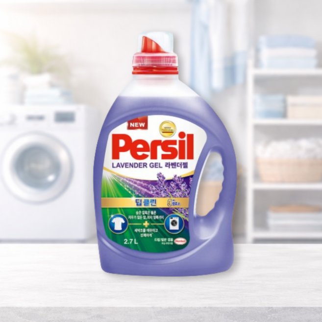 퍼실 라벤더젤 딥클린 일반용 액상세제 본품, 1개, 2.7L