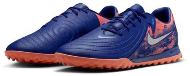 나이키 팬텀 GX 2 아카데미 엘링 홀란드 TF 블루 보이드 크롬 남성용 풋살화 축구화