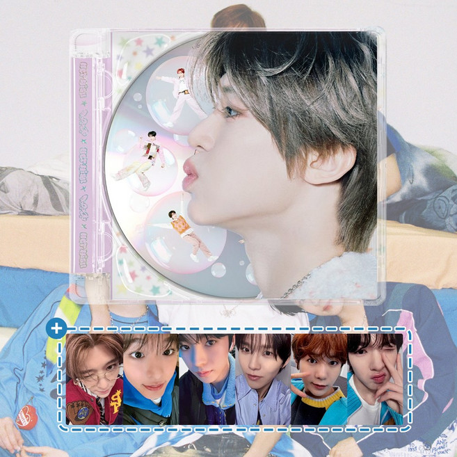 [럭키드로우] 엔시티 위시 앨범 팝팝 미니2집 poppop 쥬얼 케이스 NCT WISH 멤버, 시온 + 럭키드로우
