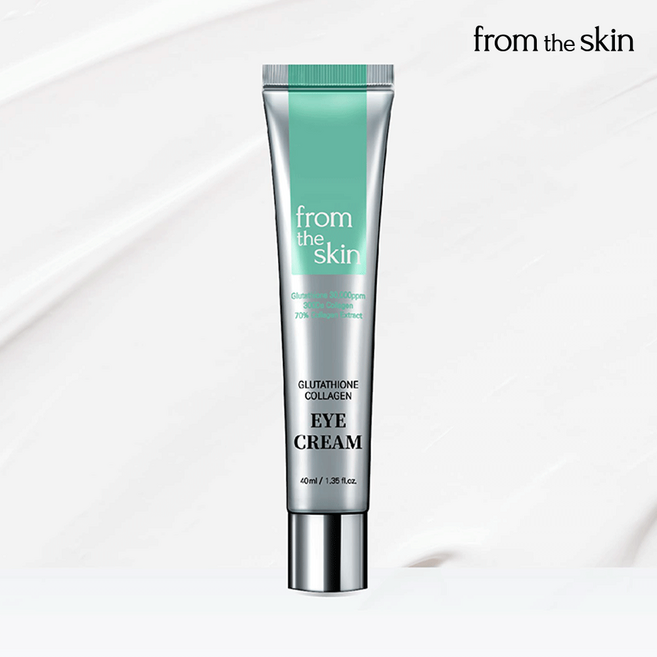 스킨케어 프롬더스킨 글루타치온 콜라겐 아이 크림 (리필) 40ml, 1개
