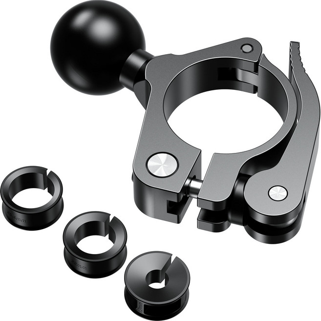 KEWIG 라이더굿즈 램마운트 볼직경 바이크 고프로 액션캠 핸드폰 핸들바 U볼트 마운트, 볼직경25mm
