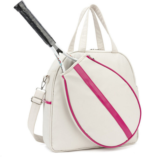 도나샵 테니스가방 라켓 토트백 스포츠가방 스쿼시가방 배드민턴 sp-41004, 아이보리, 1개