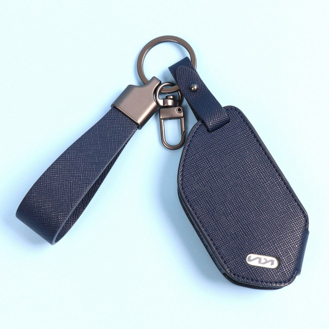 기아 호환 스마트키 키케이스 가죽 키케이스K8 올뉴 K3 쏘렌토 MQ4 쏘렌토하이브리드 K5 DL3 3세대 스포티지QL 카니발 KA4 K7프리미어 셀토스 EV6 니로 SG2 키홀더, 기아 I  (7버튼), 샌드베이지