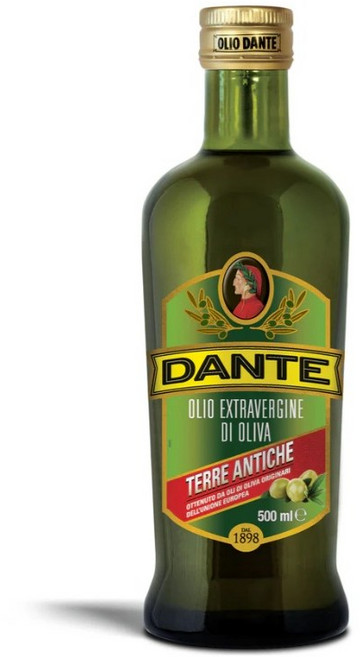 유기농 올리오단테 엑스트라버진 올리브오일 이탈리아산, 1개, 500ml
