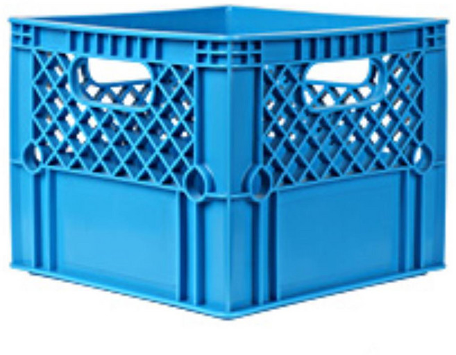 슈퍼 마트 주류 보관용 청색 플라스틱박스 우유상자 운반박스 23L 빵박스 캠핑 제과(수량 5개당 택배비 6000원씩 추가)