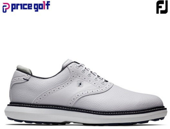 [풋조이] [ 정품] Traditions 57927 골프화 WHT/WHT/NVY