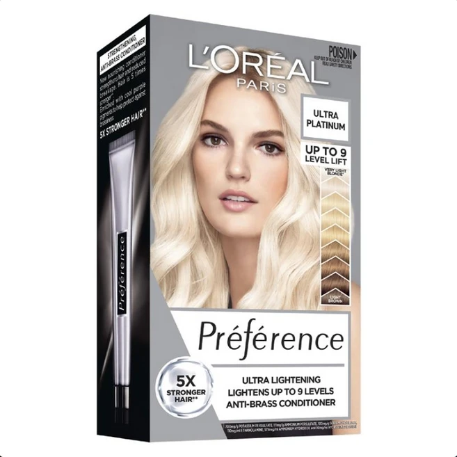 로레알 파리 프리퍼런스 헤어 컬러 염색약 27종 L'Oreal Paris Preference Hair Colour 27종 칼라별, 1개 - 쿠팡