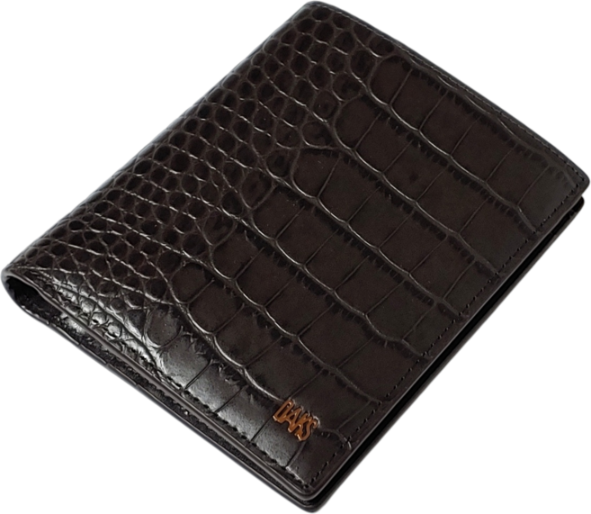 [200%정품보장] 닥스 남성 브라운 고급 소가죽 패턴 중지갑 [선물포장가능]