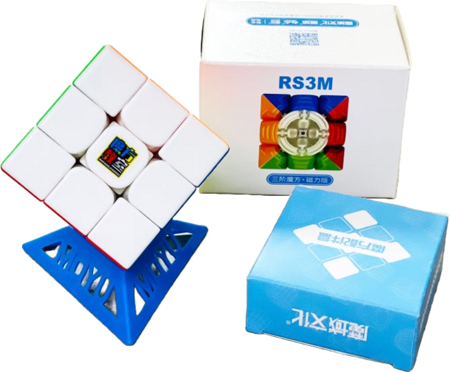 MoYu 단계별 스피드 마그네틱 큐브, 3x3 단품, 1개