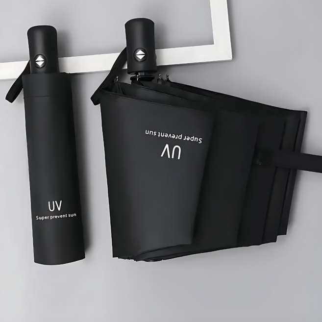 모요니 UV 자외선차단 원터치 자동 3단 우양산 암막 양산