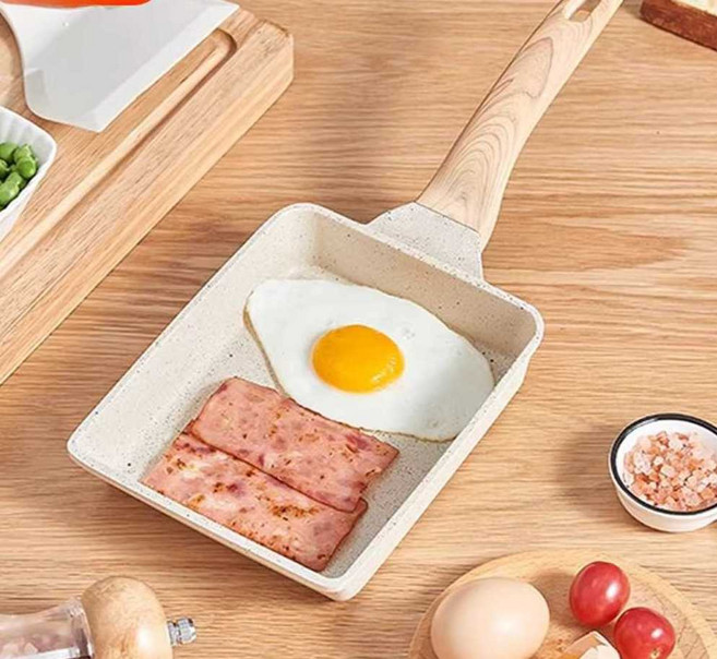 온루트) 화강암프라이팬 화강암 프라이팬 계란 1개, 블랙 계란말이팬