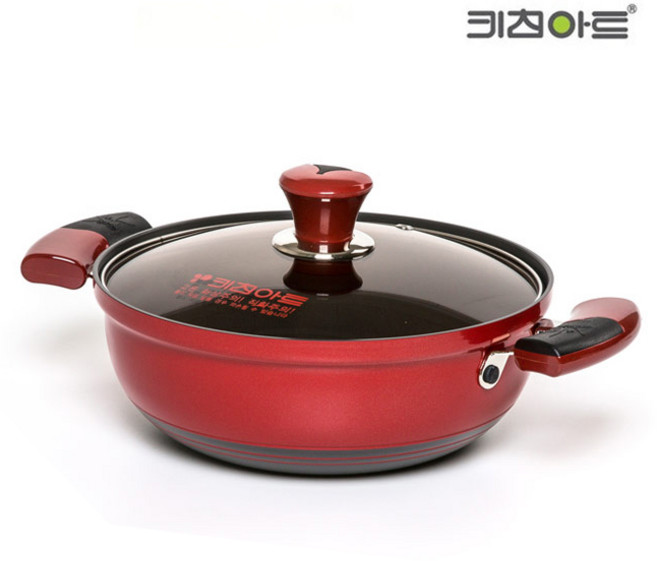 키친아트 신비 궁중 전골 냄비 경질냄비 양수 22cm, 기본, 기본, 1개