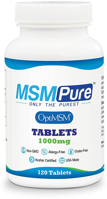 엠에스엠퓨어 MSM 1000mg 타블렛, 120개입, 1개, 120정