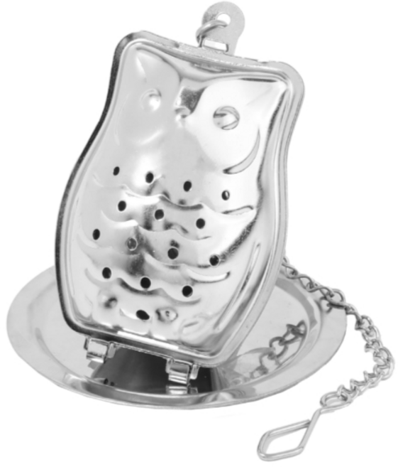 부엉이 차 거름망(티 필터) & 트레이, 1개