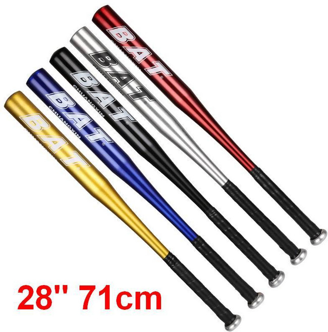 티볼배트 합금 알루미늄 야구 방망이 고경도 내구성 프로세스 레드 블랙 실버 블루 28 인치 71cm, [02] 티볼배트 silver, 1개