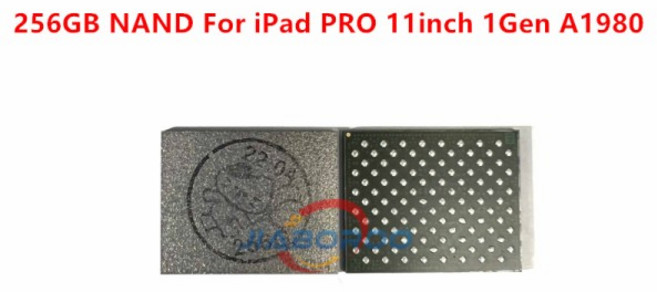 IPad Pro 11 인치 1Gen A1980 용 256GB Nand 플래시 메모리 IC 하드 디스크 HDD 칩