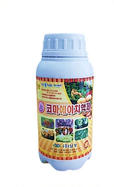 [한양농업마트]코마에이치 액제 탄저병 역병 뿌리썩음병 청고병 흑색썩음균핵병 곰팡이 병해관리 영양제, 1개
